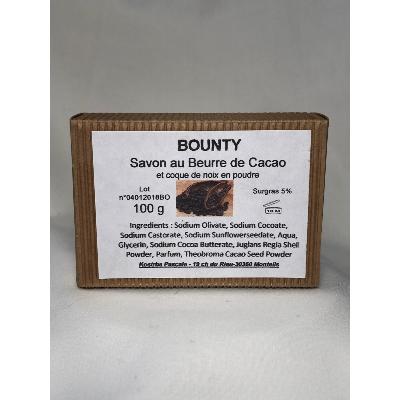 SAVON NATUREL EXFOLIANT AUX SENTEURS COCO  BOUNTY