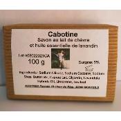 SAVON NATUREL LAIT DE CHEVRE CABOTINE